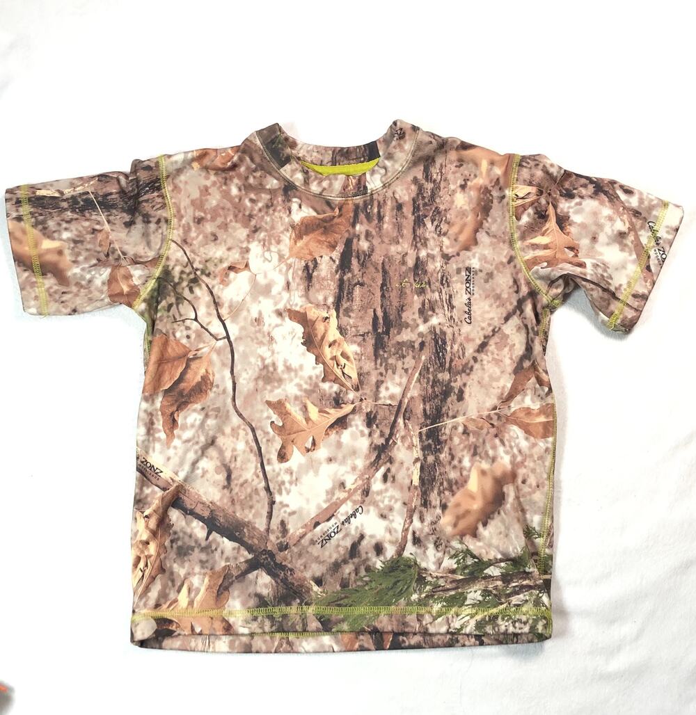 CABELAS CAMO BOYS SET SIZE S 6/8